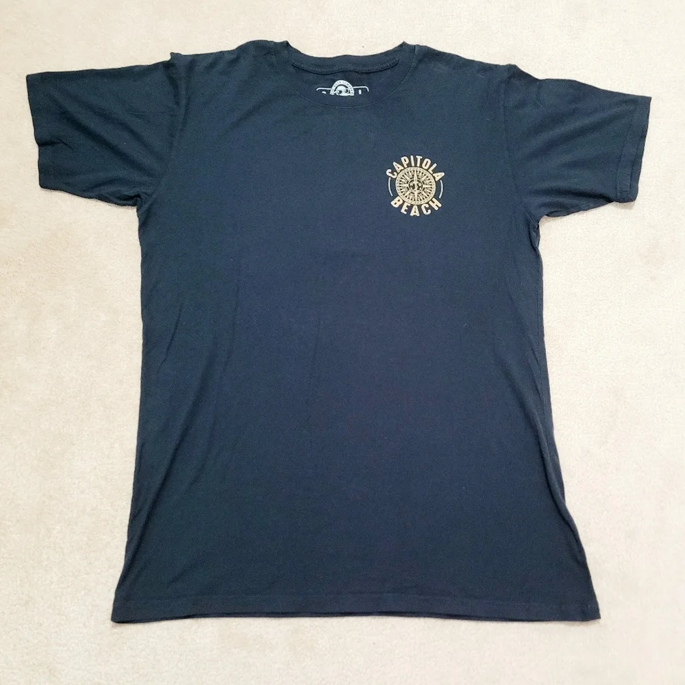 The DUCK Company Catch & Release Mermaid Capitola Beach TShirt 100% Cotton Large - Picture 3 of 9